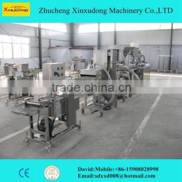 full automatic hamburger patty production line