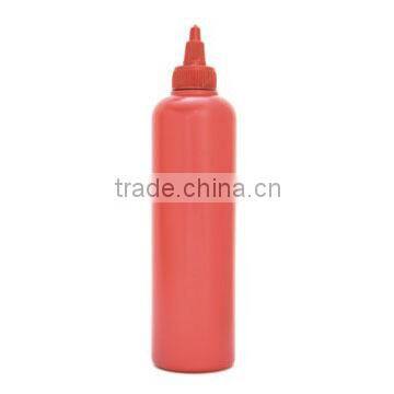 200ml empty hair conditioner HDPE bottle with the flip cap fashion shampoo bottle