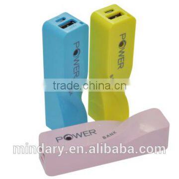 factory Hot selling portable battery charger,power bank,with 2200mAh capacity, various portable mobile charger