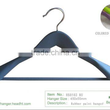 Large Shoulder White/black Vintage for Suit Wooden Garment Hanger photo-3