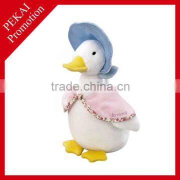 Lovely plush stuffed duck toys