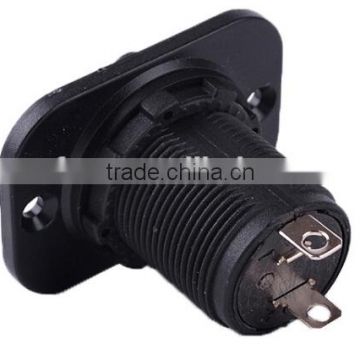 High quality waterproof 12v/24v motorcycle cigarette lighter plug power socket