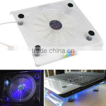 High Quality Colorful Notebook Laptop Cooling Stand With Led Light photo-2