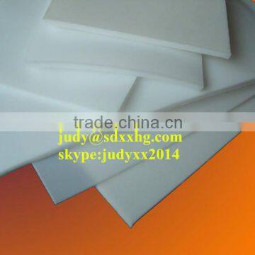 White color of pure PTFE moulded sheet