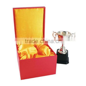 Custom Design Paper Gift Box for Cup with Satin