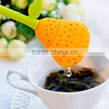Silicone Tea Infuser Silicone Tea Bag Pear Shape Tea Infuser Bottle