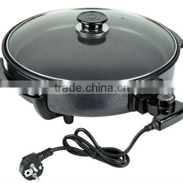 Electric pizza pan with 36cm Diameter of 7cm height