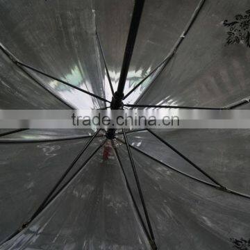 China Factory Wholesale Fashion Pvc Transparent Umbrella photo-5