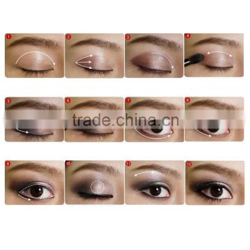 Professional 15 Colors Women Cosmetic Makeup Neutral Nudes Warm Eyeshadow Palette