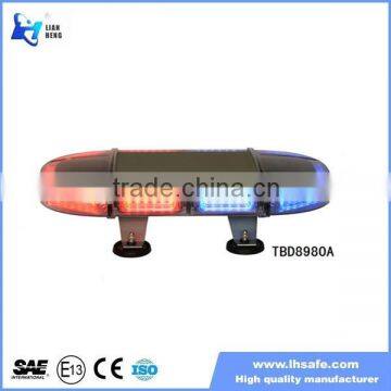 12/24V car roof top led emergency strobe light bar flashing mini warning led lights with magnetic TBD8980A
