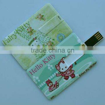 oem gift credit card style usb flash memory stick