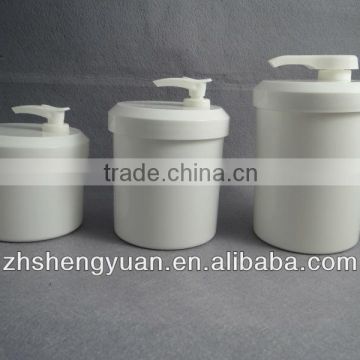 250/350/450g cosmetic cream jar with plastic material