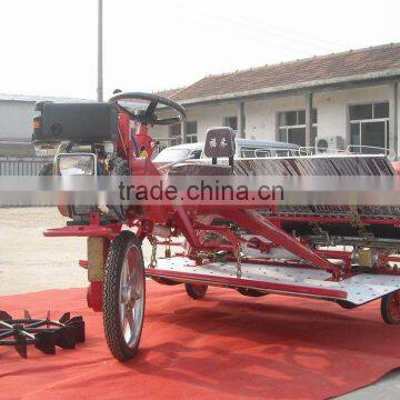 Electronic start rice transplanter