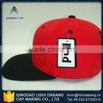 Abundant technical force waterproof beautiful 3d embroidered flat visor brim cap