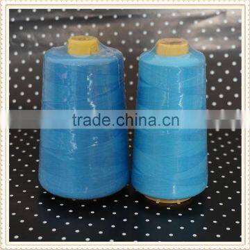 Hubei Factory Dyed 100% Cone Virgin Yizheng Polyester Spun Sewing Thread photo-3