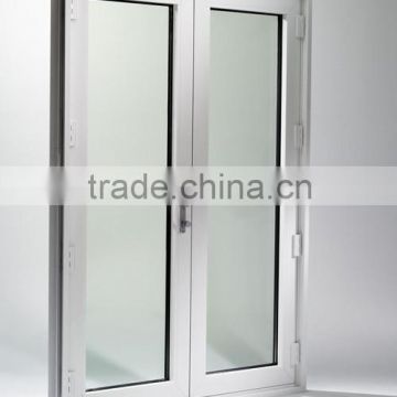 Shutter sliding window framed double glazed aluminum window price square meter