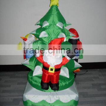 Rotating 360 Degrees Inflatable Christmas Decoration Outdoor photo-5