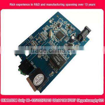 BIDI WDM Single Fiber 10/100/1000M 1310/1550 20km LLF LFP Sfp Fiber Optic Media Converter Oem Factory photo-2