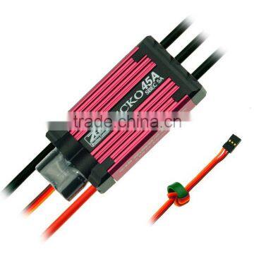 Speed controller 45A 5.0V 6.0V adjustable/5A BEC Output 2-6S Lipo Gecko 45A SBEC 8A ESC