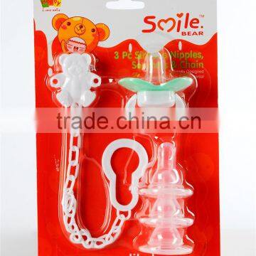 Best Selling Products Plastic Chain Clip New Products Baby Pacifier Nipples photo-4
