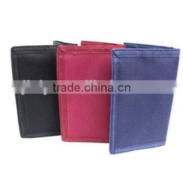 NEW HIGH QUALITY TRIFOLD CANVAS VELCRO SPORTS WALLET