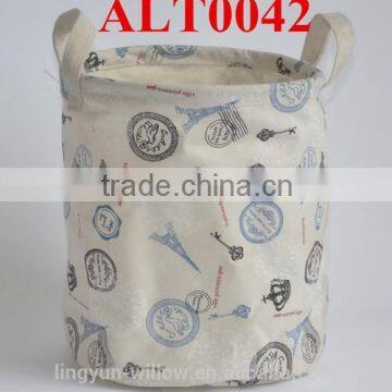 china wholesale cheap canvas fabric bag for storage witha handle