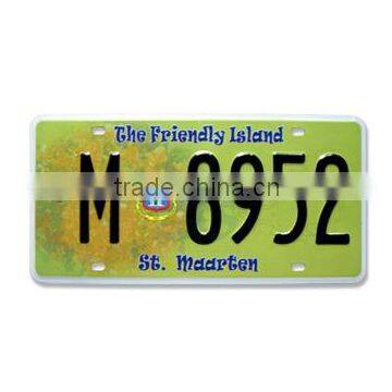 license plate
