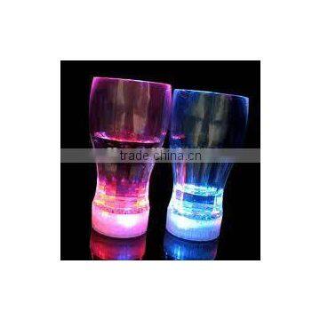 wholesale Plastic led flashing cup, led cola cup for wedding decoration