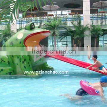 Fiberglass water spray features for water play equipment
