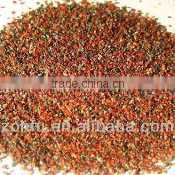 waterjet sand blasting natural raw garnet