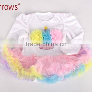 Hot Sale New 2016 Summer Girl Dress White Baby Girl Dress Children Clothing Children Dress 0-12Month photo-5