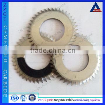 better price tungsten carbide saw blade with teeth/saw cutter with teeth/roud blade with teeth