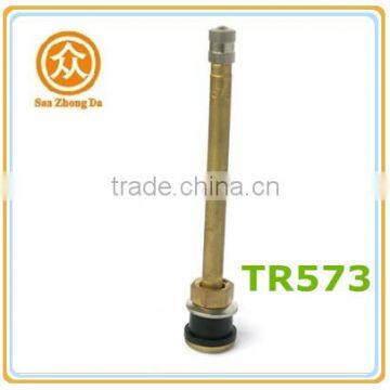 TR573 Clamp-in Brass Truck & Bus Tire Valves