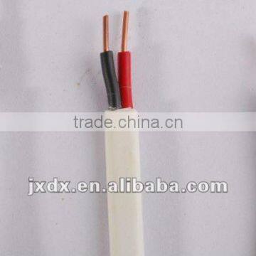 New! PVC jacket insulated flat electric cable