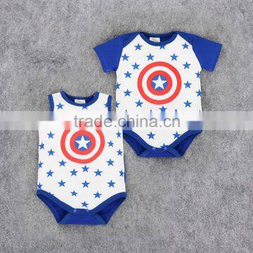Oem Service China Short Sleeve Superman Lovely Baby Boy Clothes 0-3 Months With Wholesale Price photo-3