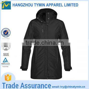 Cheap long woman windbreaker jacket