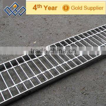 u ditch metal grating,u channel trench drain grating