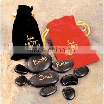 Basalt Massage stone/Massage stone gift set