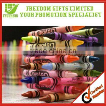 Promotional 24 Different Color Carton Wax Crayon
