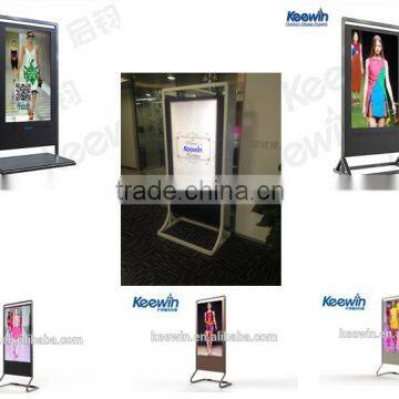 Standing full hd media player LCD display for indoor restuatant advertising