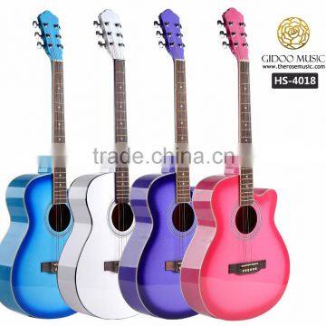 40 inch colorful guitar string Chinese guitar for beginner with resonable guitar prices HS4018