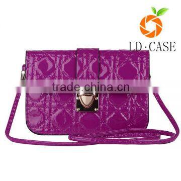 Cheap Wholesale Fashion High Quality Leather Phone Bag Purse for Samsung Brand