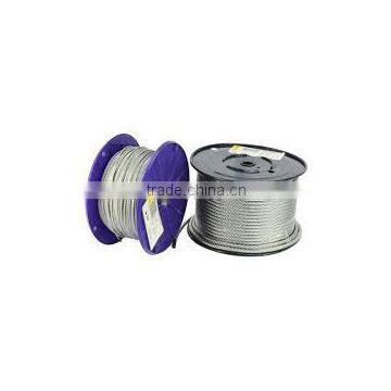 pve, PE, nylon coated wire steel rope