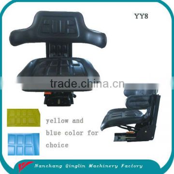 China Tractor Seat with Hudraulic Shock Absorber Armrest Weight Adjustment