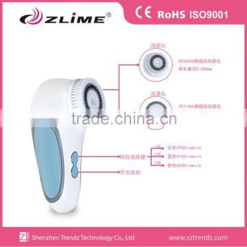 Wireless rechargeable High frequency Ultrasonic electric face and body cleansing brush