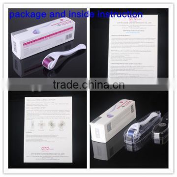 2014 GTO hotsale stainless steel or titanium alloy 540 face derma roller medical CE approved