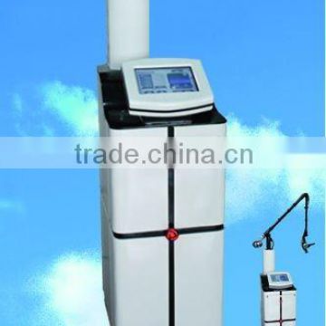 Skin Lifting Face Whitening 2011 Stationary RF Fractional CO2 Laser For Wrinkle Spot Scar Pigment Removal Equipment Medical 690-1200nm