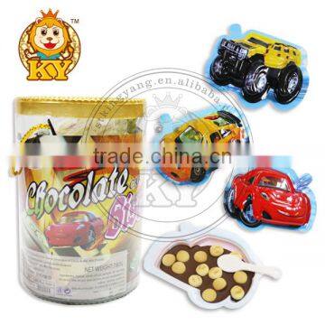 HACCP Speed Car Chocolate With Biscuit Cup