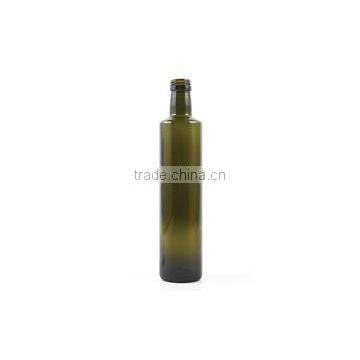 Hot Stamping Surface Handling and Glass Material 500ml dark green olive oil bottle