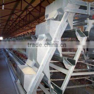 poultry farming equipment automatic feeding system with chicken cage